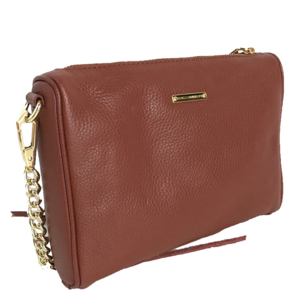 Rebecca Minkoff Rocker Crossbody in Whiskey - Picture 2 of 7